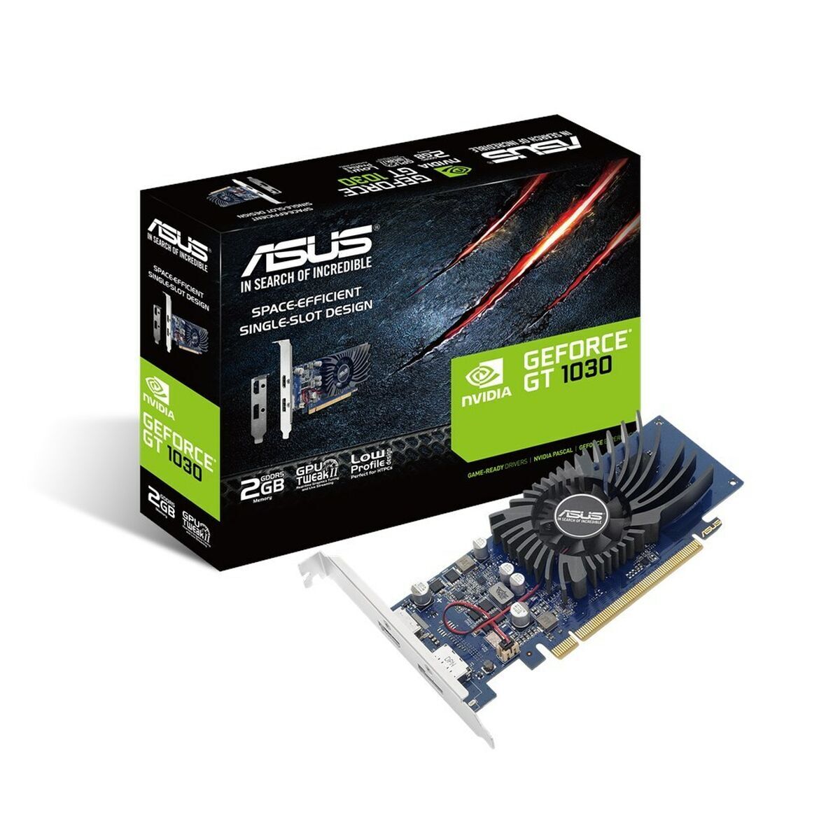 Scheda Grafica Asus Gt1030-2G-Brk Nvidia Geforce Gt 1030 Gddr5 - Image 3