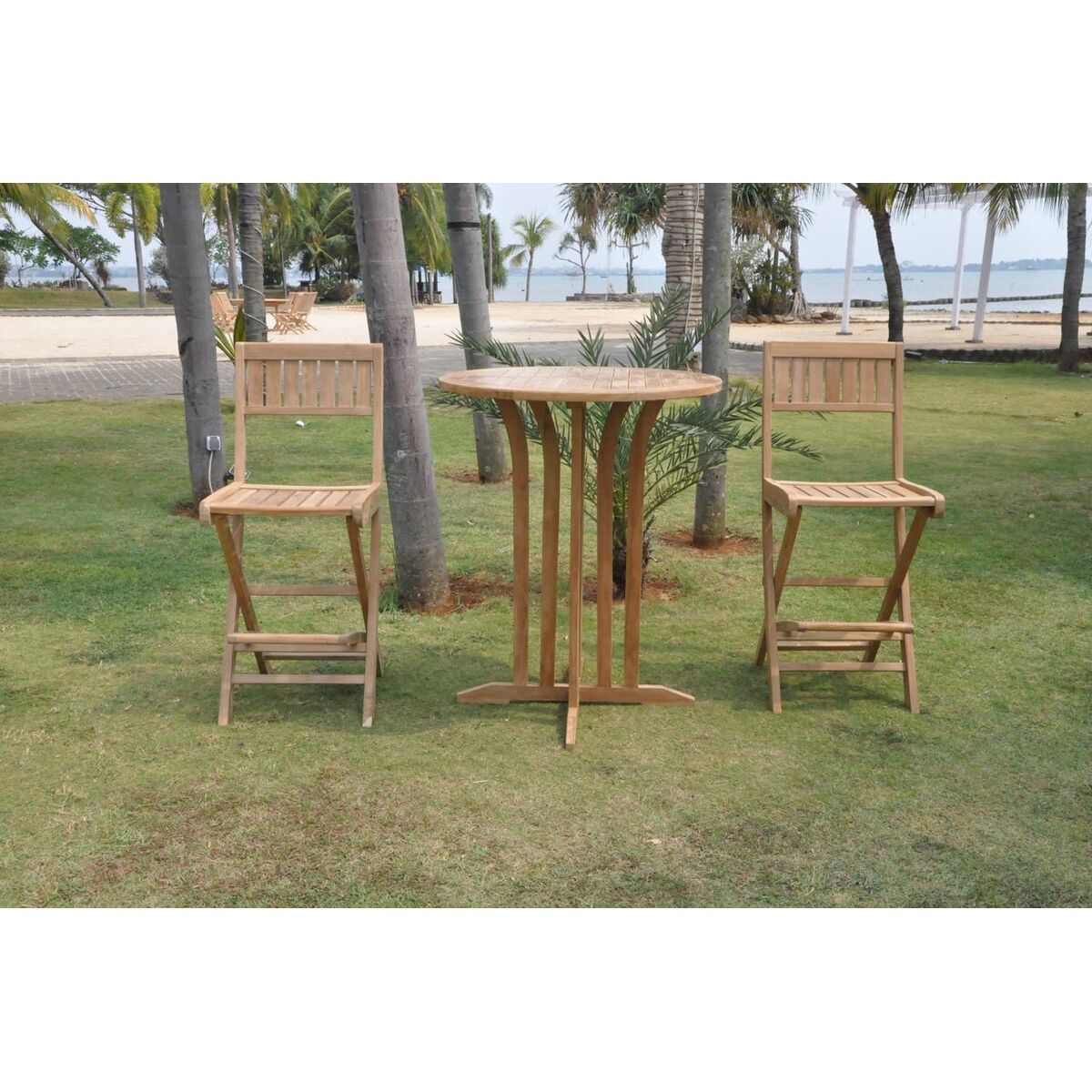 Sgabello Home Esprit Marrone