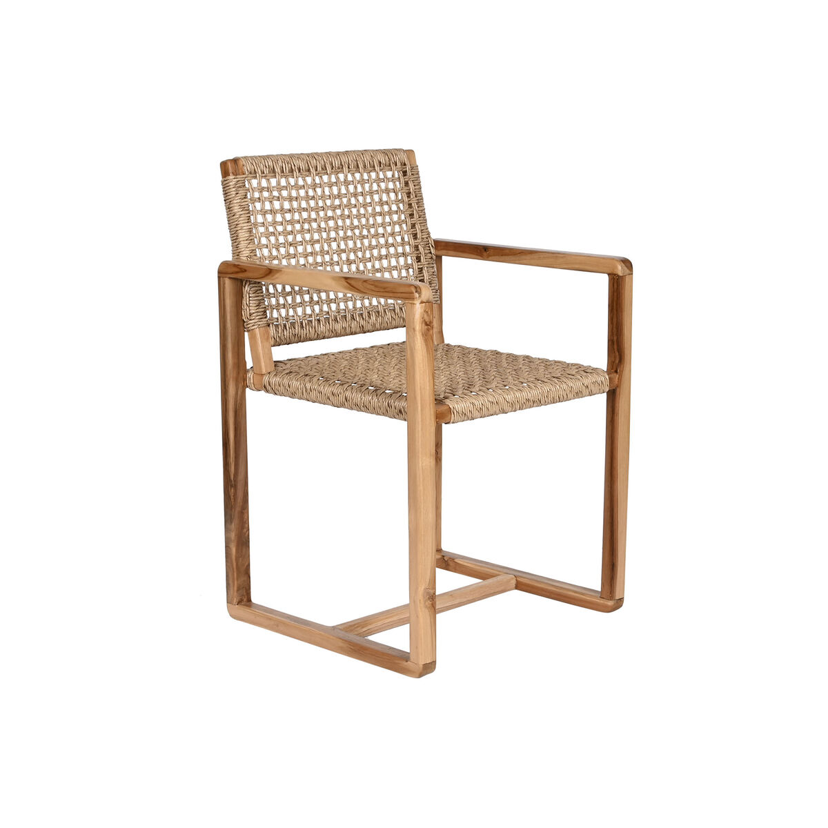 Sedia Da Sala Da Pranzo Dkd Home Decor Naturale 54 X 53 X 83 cm