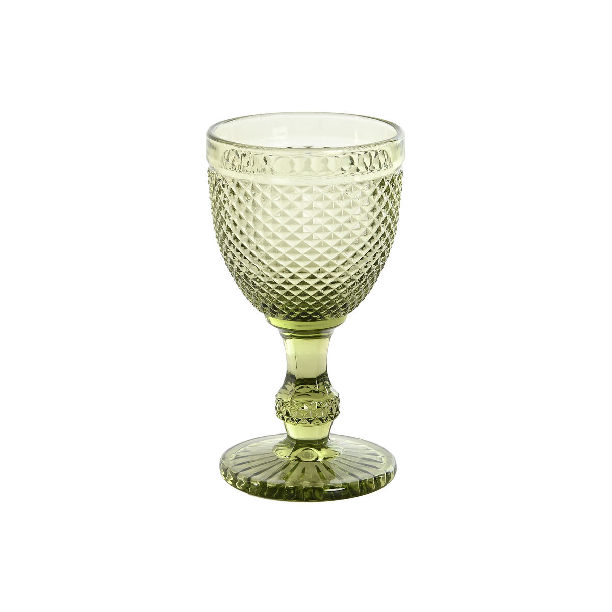 Set Di Bicchieri Dkd Home Decor Verde Cristallo 325 ml
