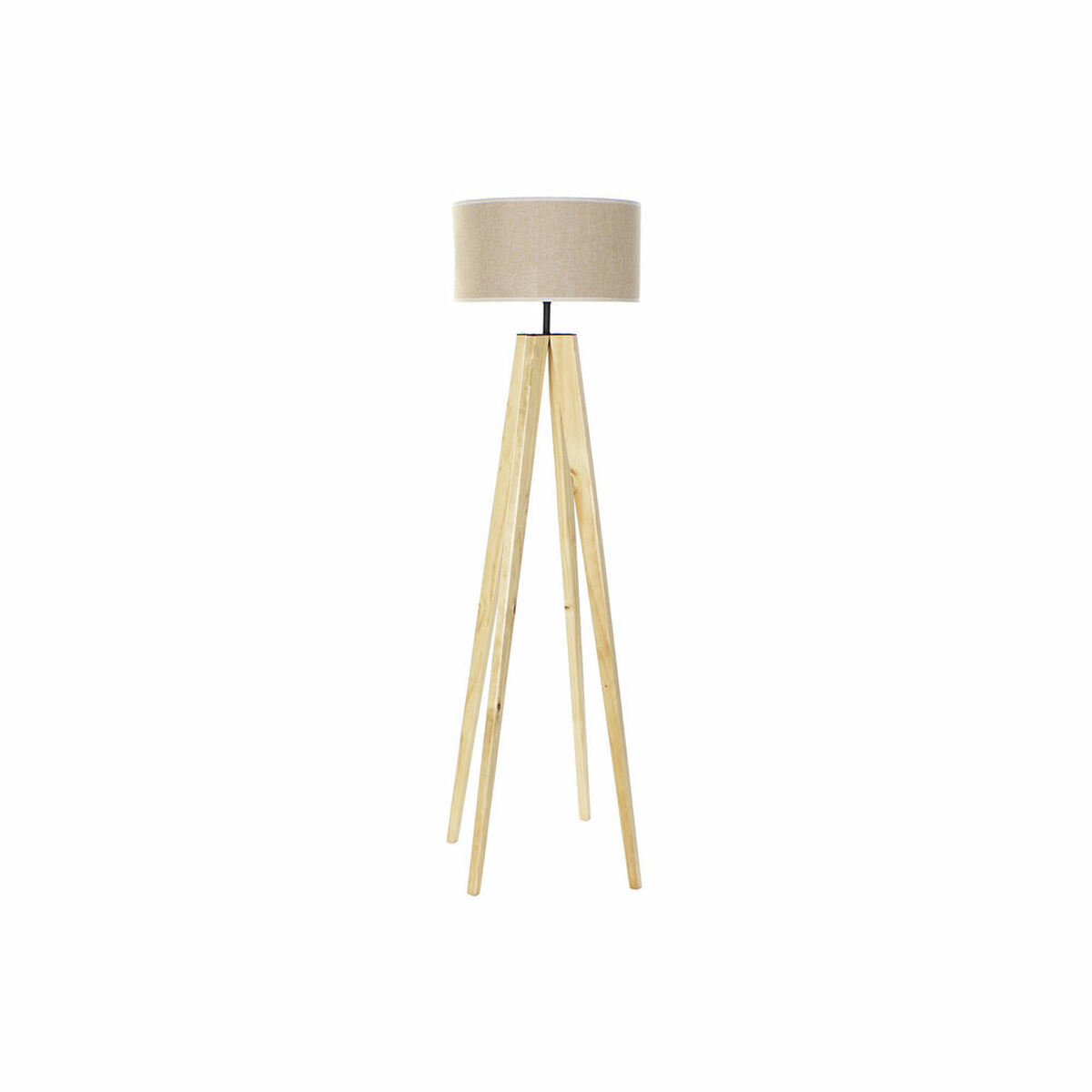 Lampada Da Terra Dkd Home Decor Marrone Beige Multicolore Legno 50 W 220 V 40 X 40 X 148 cm