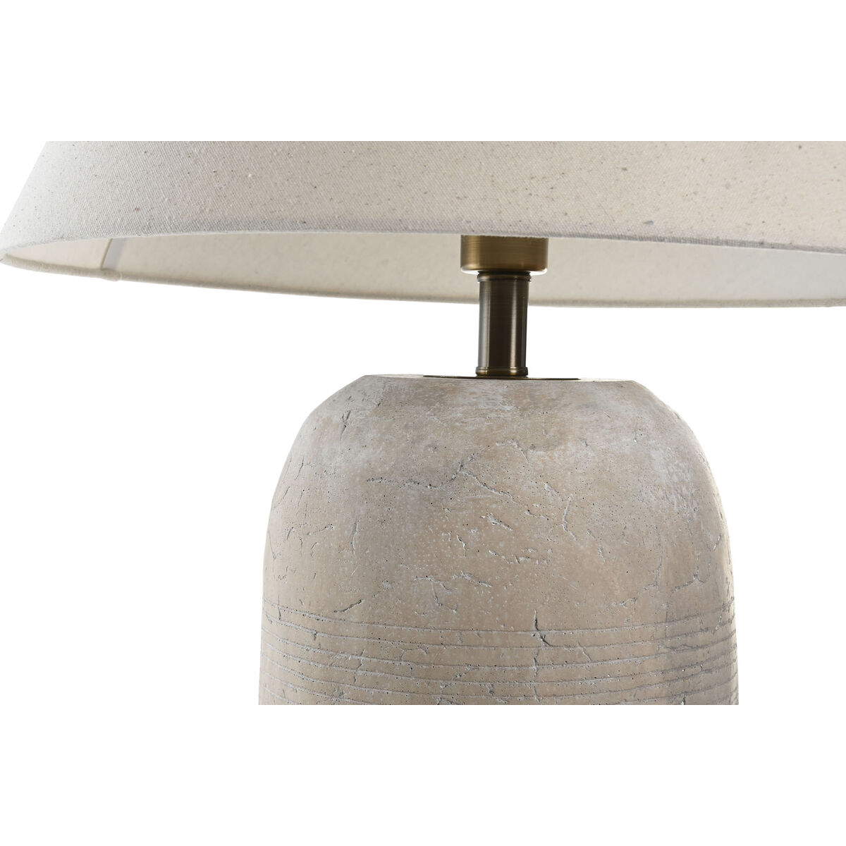 Lampada Da Tavolo Home Esprit Beige Grigio 50 W 220 V - Image 3