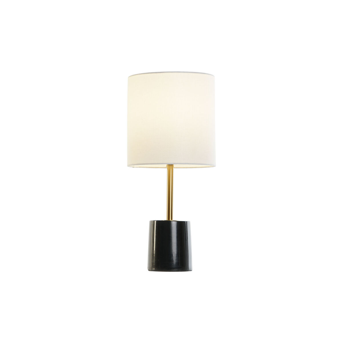 Lampada Da Tavolo Dkd Home Decor Bianco Nero Metallo Marmo 50 W 220 V 20 X 20 X 42 cm - Image 4