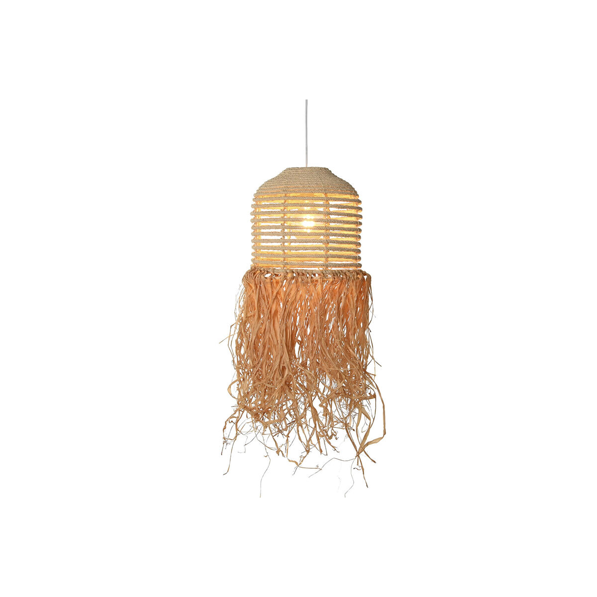 Lampadario Home Esprit Naturale 50 W 30 X 30 X 65 cm - Image 5
