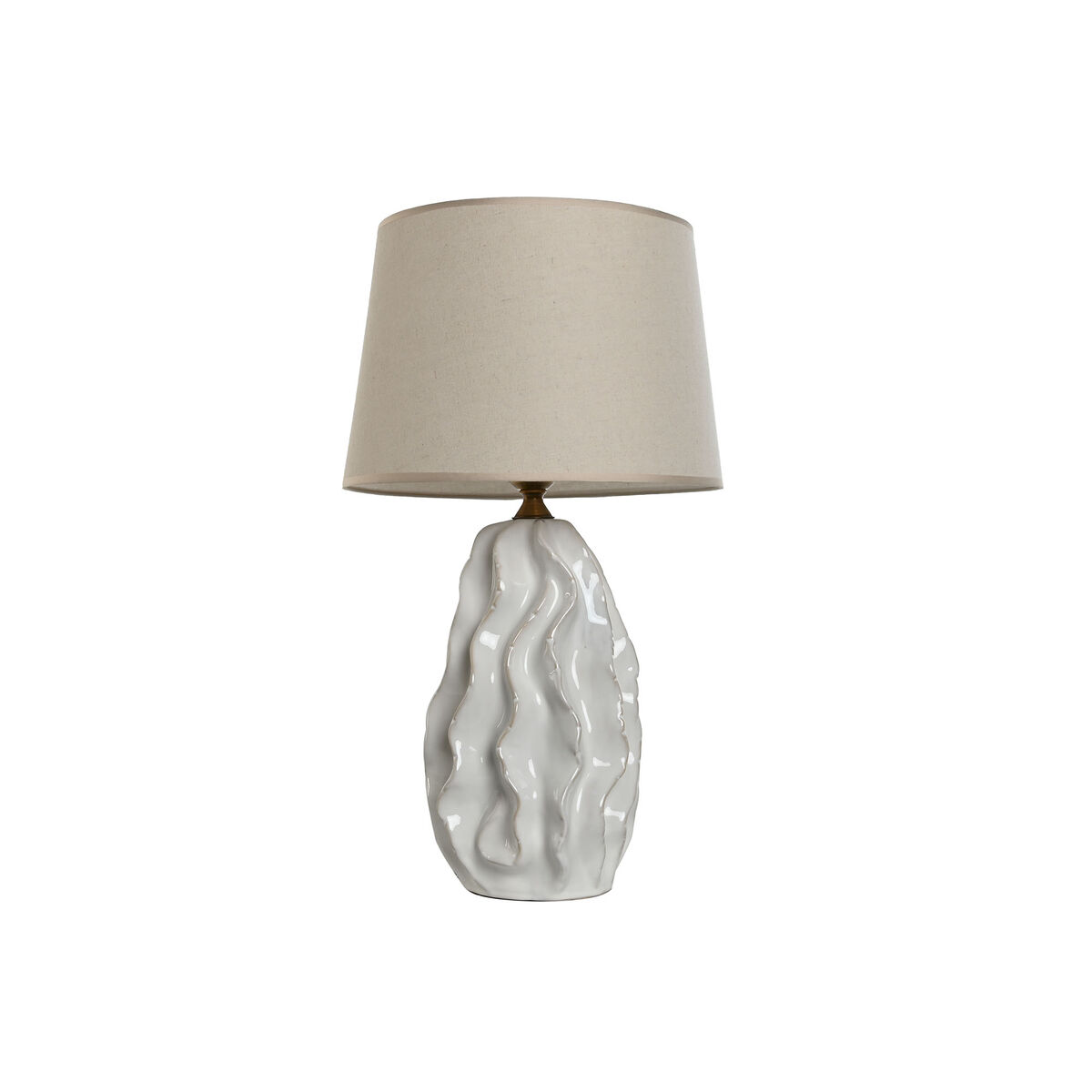 Lampada Da Tavolo Home Esprit Bianco Porcellana 50 W 220 V 36 X 36 X 62 cm