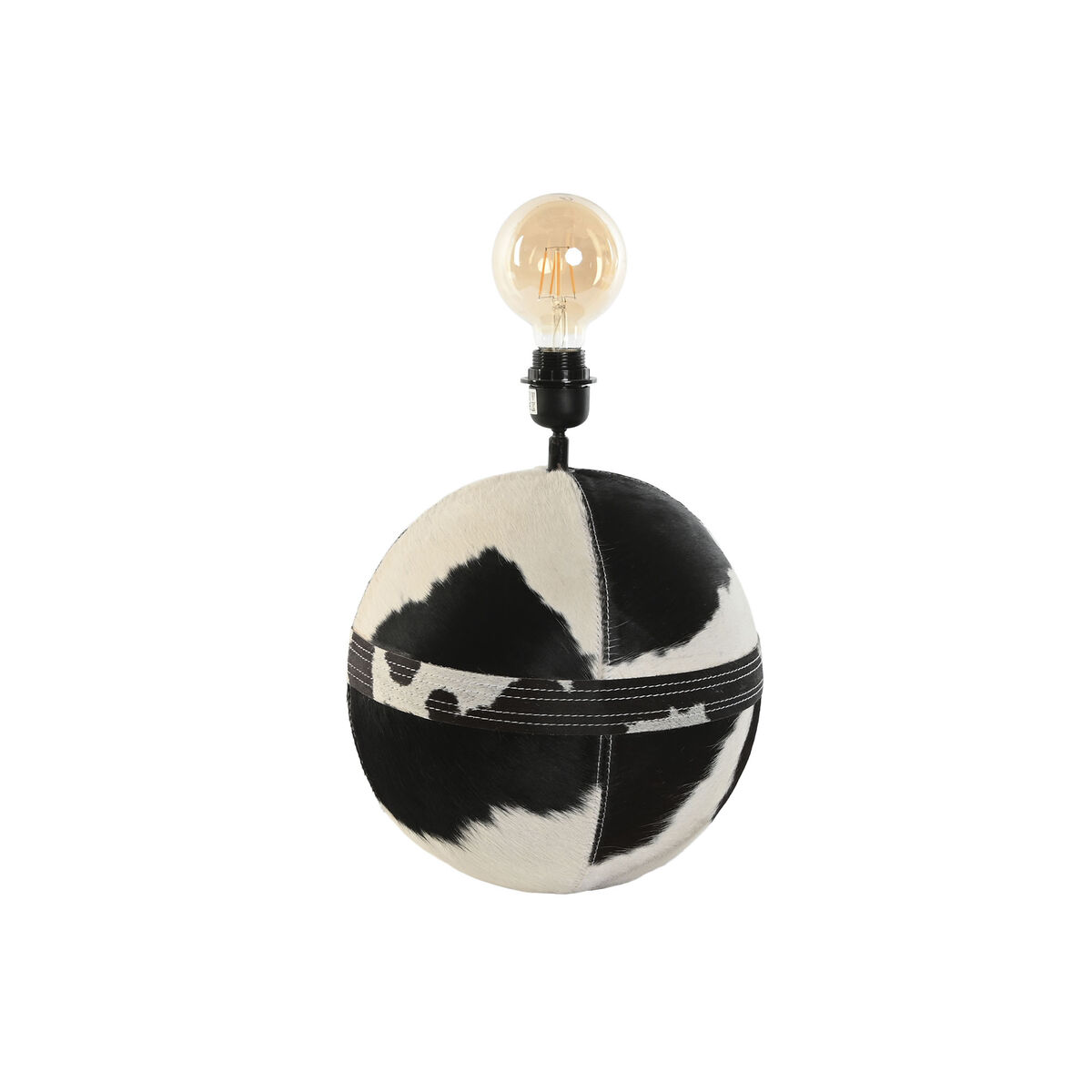 Lampada Da Tavolo Home Esprit Metallo Legno Di Mango 30 X 30 X 39 cm