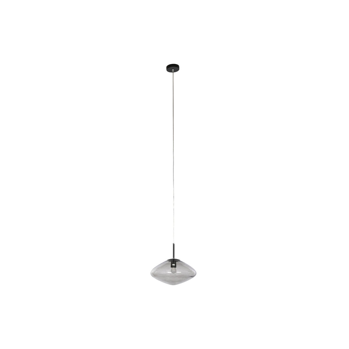 Lampadario Home Esprit Grigio Cristallo 50 W 36 X 36 X 20 cm