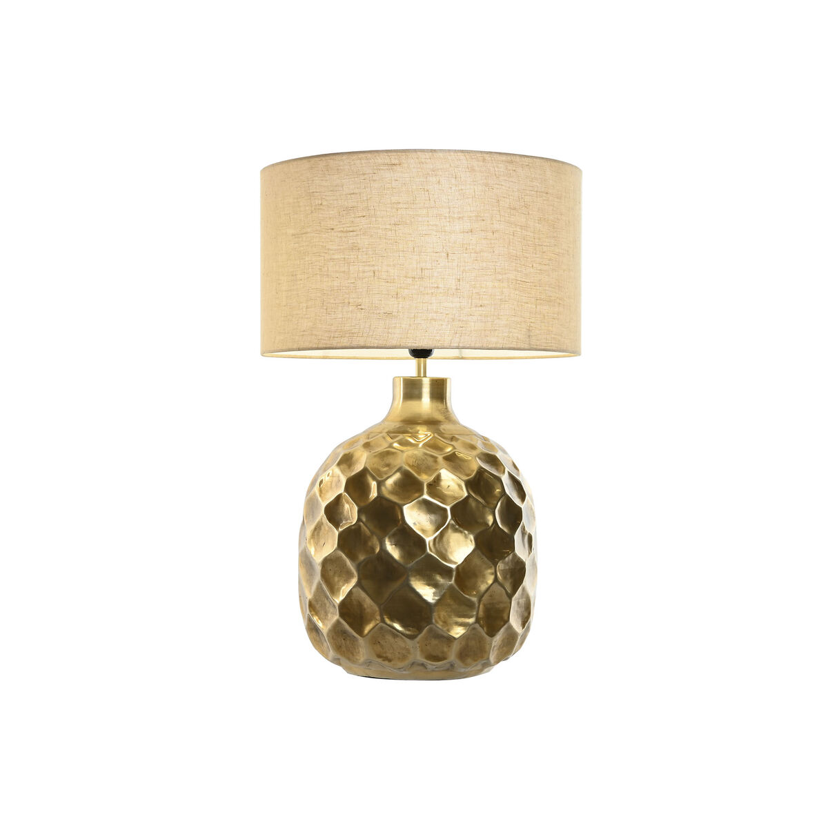 Lampada Da Tavolo Home Esprit Dorato Alluminio 50 W 220 V 42 X 42 X 66 cm
