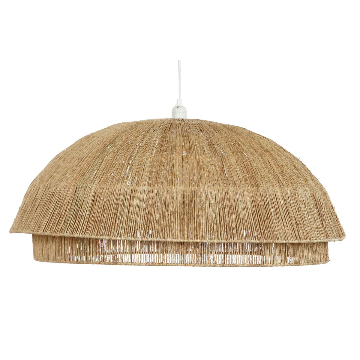 Lampadario Dkd Home Decor Marrone Chiaro Juta Ferro 50 W 80 X 80 X 33 cm - Image 5