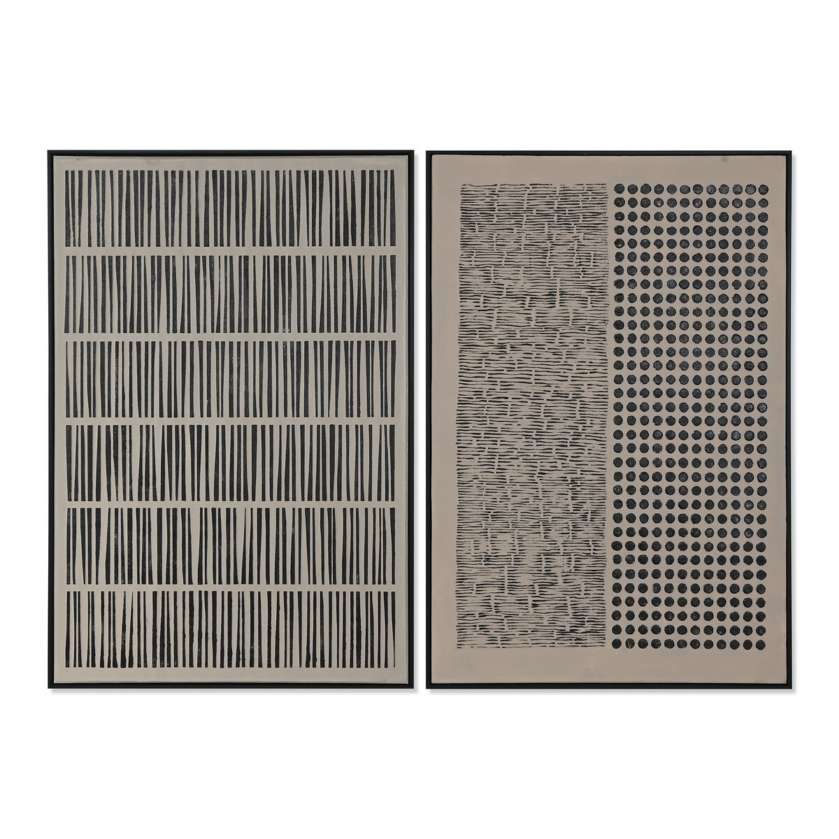 Tela Home Esprit Gesso Tela 83 X 4 X 123 cm