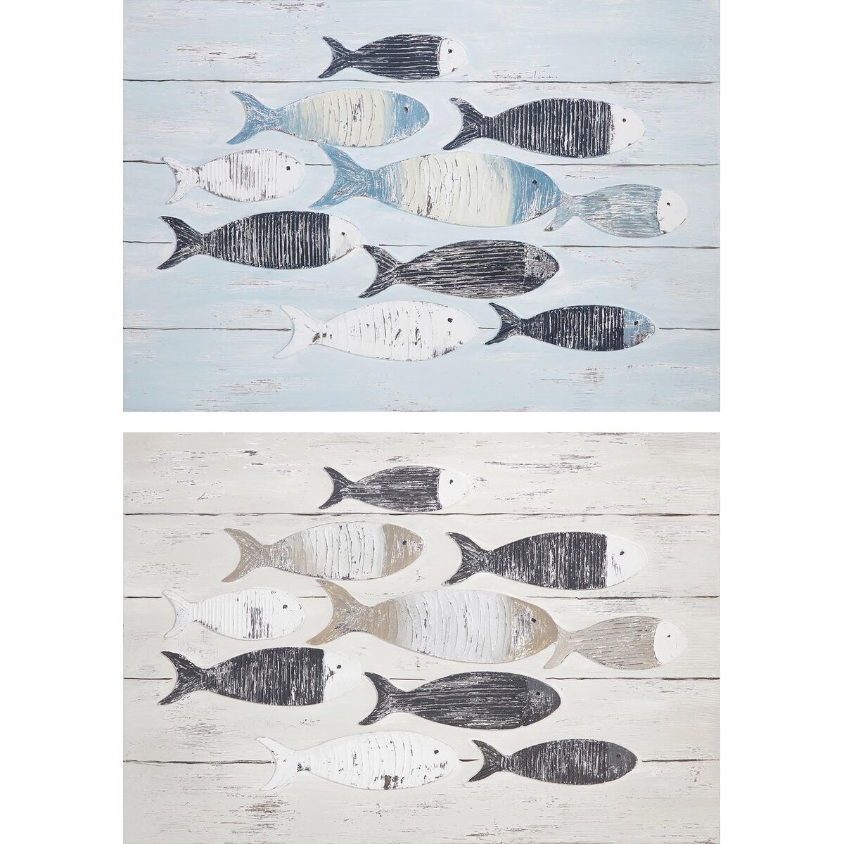 Tela Dkd Home Decor Spirali Mediterraneo (90 X 2 X 60 Cm) (2 Unità)