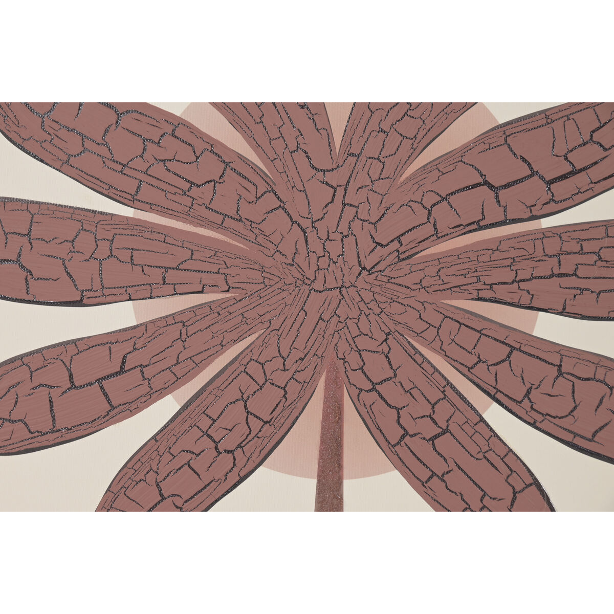 Tela Home Esprit Verde Arancio Palme Coloniale 63 X 4,5 X 93 Cm (2 Unità) - Image 3