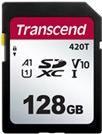 Transcend - FlasH-Speicherkarte - 128 Gb - UhS-I / Class10 - Sdxc UhS-I (ts128gsdc420t)