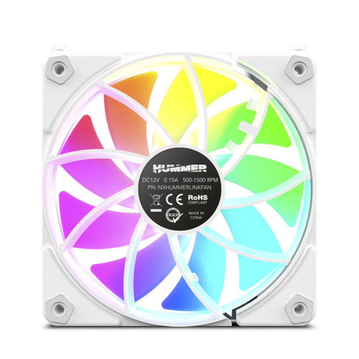 Ventola Da Case Nox Hummer Easylink Argb Ø 12 Cm (1 Unità)