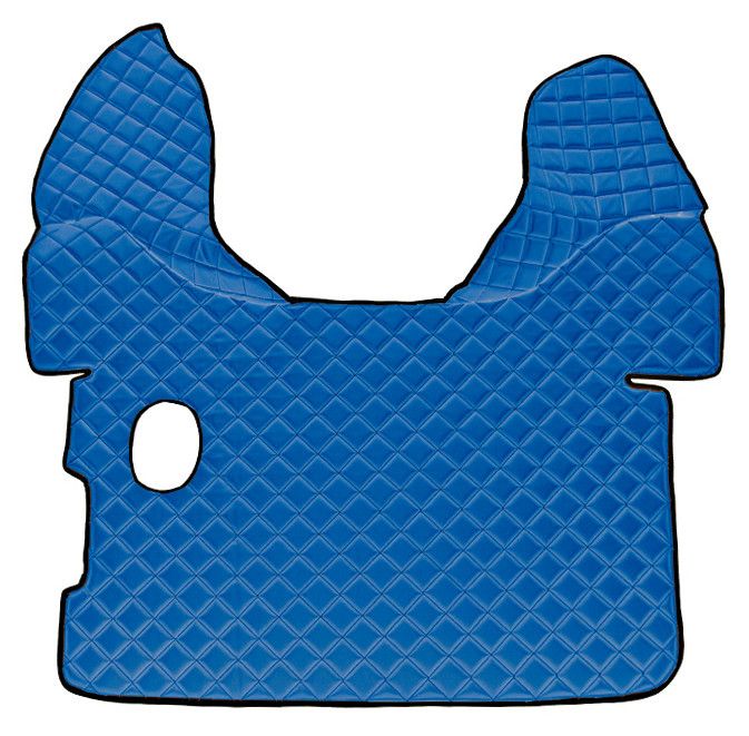 Tappeto centrale in Skeentex - Blu - compatibile per Daf XF 105 (02/04>12/14) manuale, senza Webasto - Daf XF 106 (10/12>05/21) manuale, senza Webasto