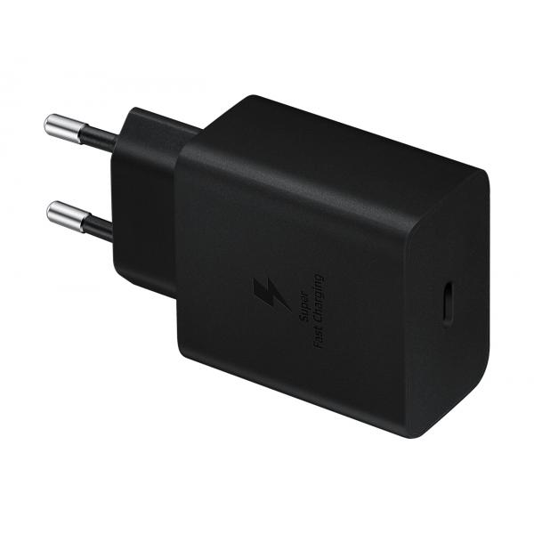 Samsung EP-T4510XBEGWW Caricabatterie per dispositivi mobili Smartphone Nero AC Interno (Common Black 45W Power - Adapter Incl. 5A Cable - Warranty: 12M)