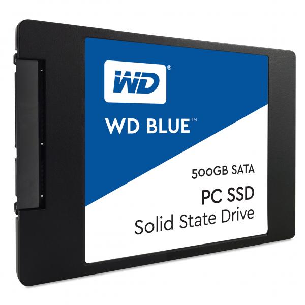 Western Digital Blue PC 500 GB 2.5 Serial ATA III (WD Blue 500GB SATA3 - **New Retail** - Warranty: 12M)