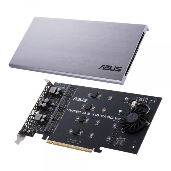 ASUS HYPER M.2 X16 CARD V2 scheda di interfaccia e adattatore Interno (ASUS HYPER M.2 X16 CARD V2)