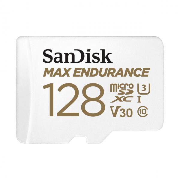 SanDisk Max Endurance 128 GB MicroSDXC UHS-I Classe 10 (SanDisk Max Endurance - flashhukommels)