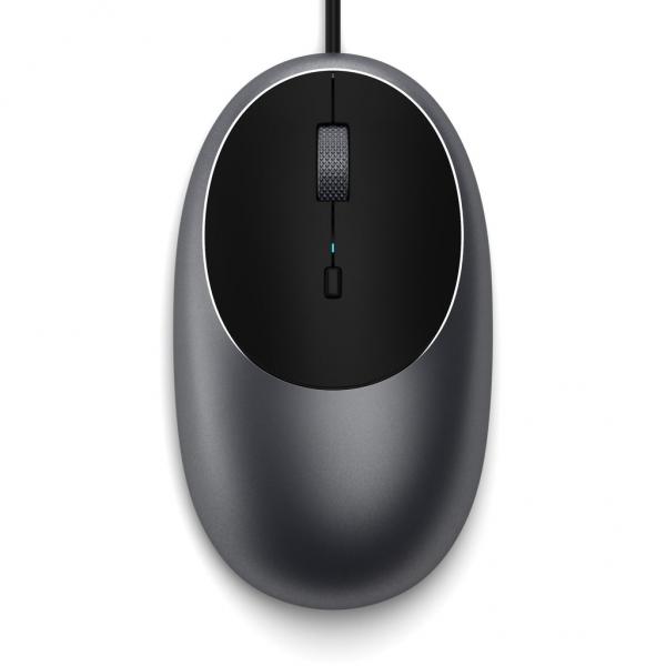 Satechi C1 mouse Ufficio Ambidestro USB tipo-C IR LED 3200 DPI (C1 Mouse Ambidextrous Usb - Type-C Ir Led 3200 Dpi - Warranty: 12M)