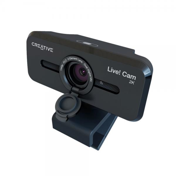 Creative Labs Creative Live! Cam Sync V3 webcam 5 MP 2560 x 1440 Pixel USB 2.0 Nero (Live! Cam Sync 2K V3 73VF090000000)