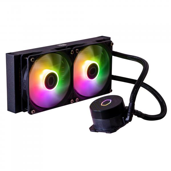 Cooler Master MasterLiquid 240L Core ARGB Processore Kit di raffreddamento a liquido 12 cm Nero (Cooler Master MLW-D24M-A18PZ-R1 MASTER)