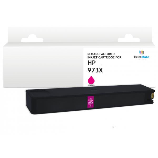 PrintMate K20711F6 cartuccia d'inchiostro 1 pz Compatibile Resa standard Magenta (REMANUFACTURED MAGENTA INK F6T82AE 973X 8500P YIELD)