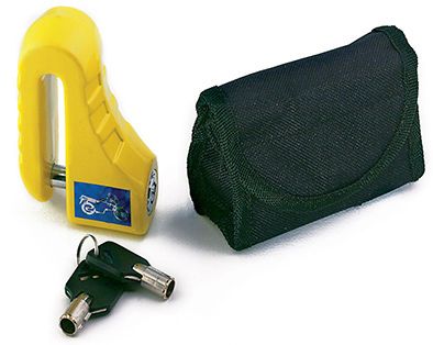Antifurto universale per freno a disco moto con perno