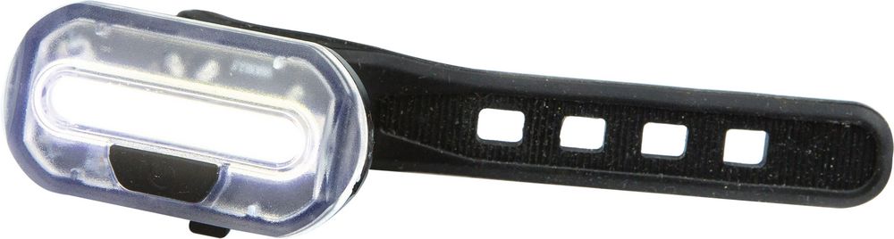 On bike fanale anteriore 15 LED bianchi con fissaggio saldo al telaio