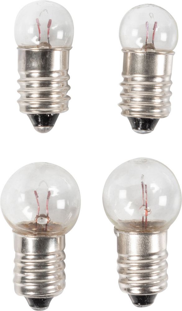 ON BIKE Set 4 Lampadine Ricambio Bici 6V