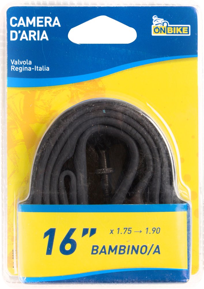 Camera d’Aria 16" E.T.R.T.O. 47-305 per Bici Bambini – Valvola Schrader