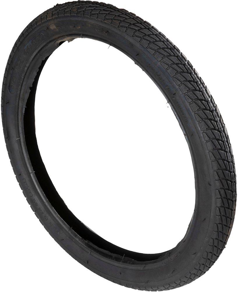 Copertura nera ruota bici bambino copertone 16 pollici x 1,75