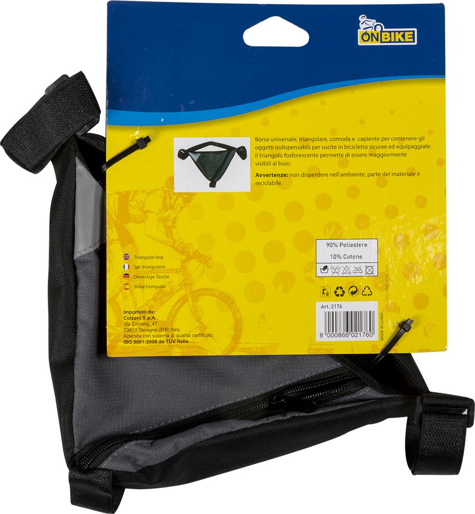 ON BIKE Borsa Triangolare MTB Capiente E Visibile - Image 3