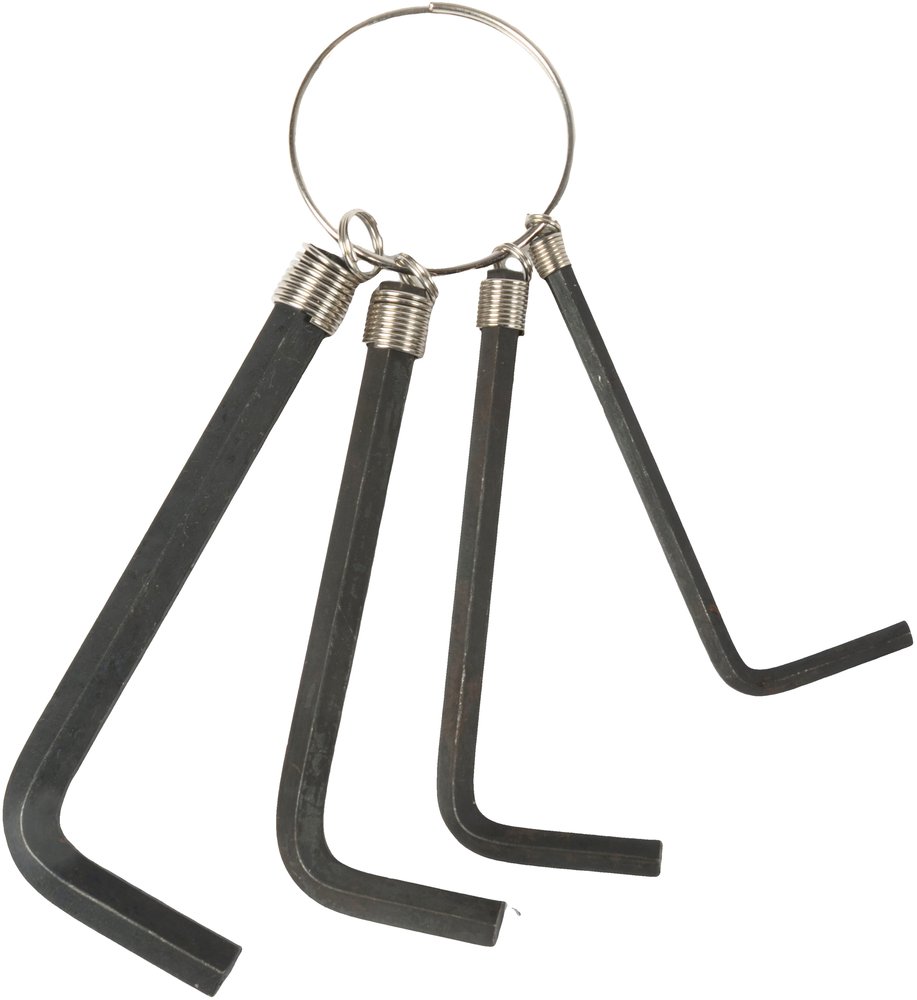 ON BIKE Set Chiavi Brugola Bici 3-4-5-6 mm