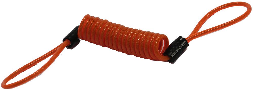 Molla a spirale di sicurezza per antifurto disco freno moto 120cm
