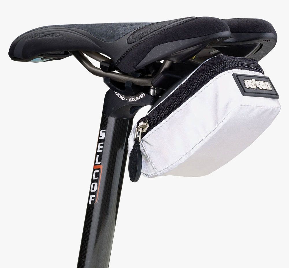 ON BIKE Borsa Sottosella Catarifrangente Bici Compatta