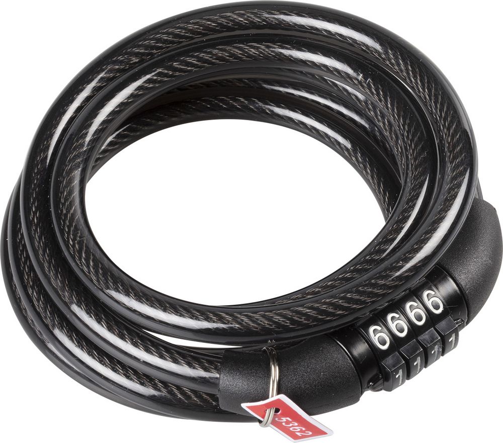 ON BIKE Antifurto Bici Cavo Spirale 8x1600 mm Sicuro