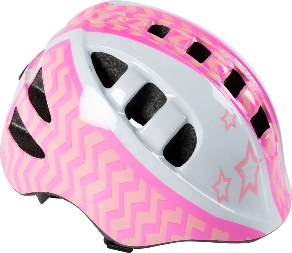 Casco di sicurezza bici bambina regolabile taglia S 52-56 cm