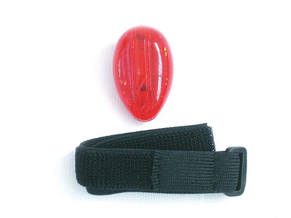 ON BIKE Fanale Posteriore LED 2 Luci Rosse Sicurezza Bici