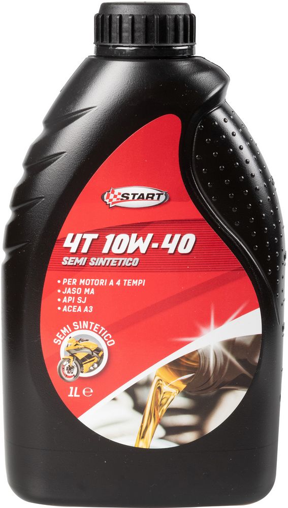 Olio Semisintetico 4T 10W40 per Moto – Alta Efficienza e Protezione