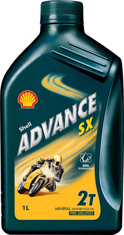 Olio ADVANCE SX2 scooter lubrificante inerale 1L 2T per motocicli