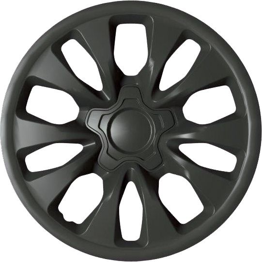 Borchie Copricerchio auto antracite singolo monte carlo 13'' in ABS