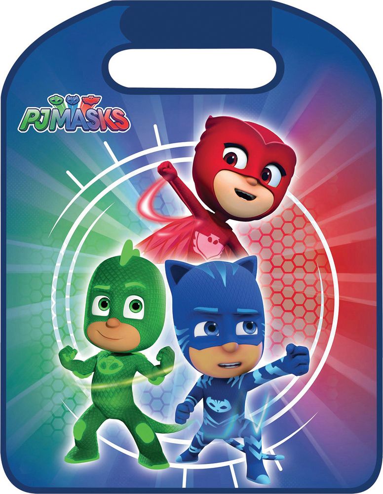 Proteggisedile universale auto in pvc PJ Masks Gattoboy Gufetta Geco blu bambini