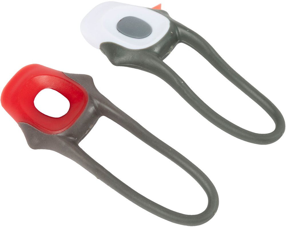 On Bike Luci LED Bici Rossa e Bianca – Fissaggio Universale, Alta Visibilità - Image 3