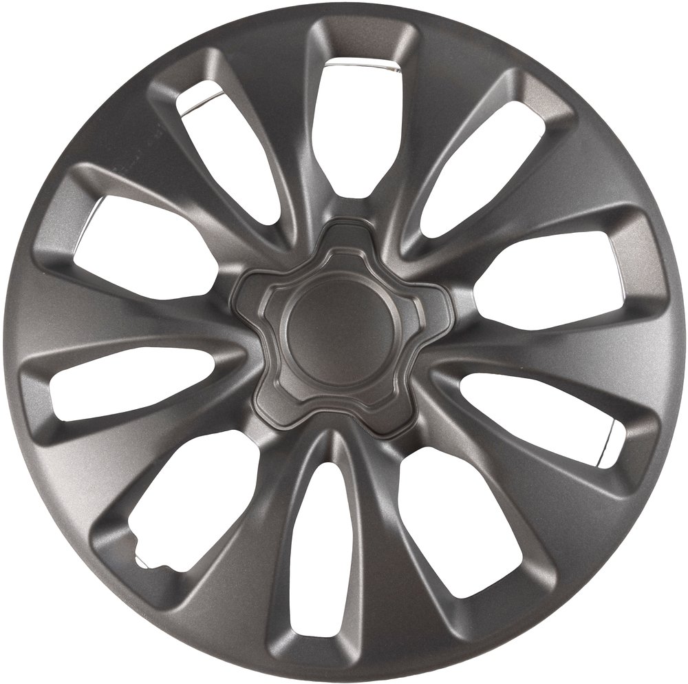 Borchie Copricerchio auto antracite singolo monte carlo 16'' in ABS