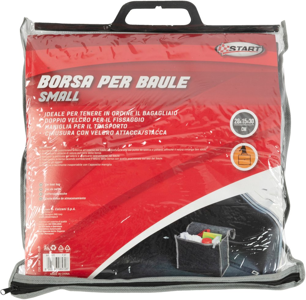 Borsa baule auto Small 28x15x30 cm – Compatta e stabile
