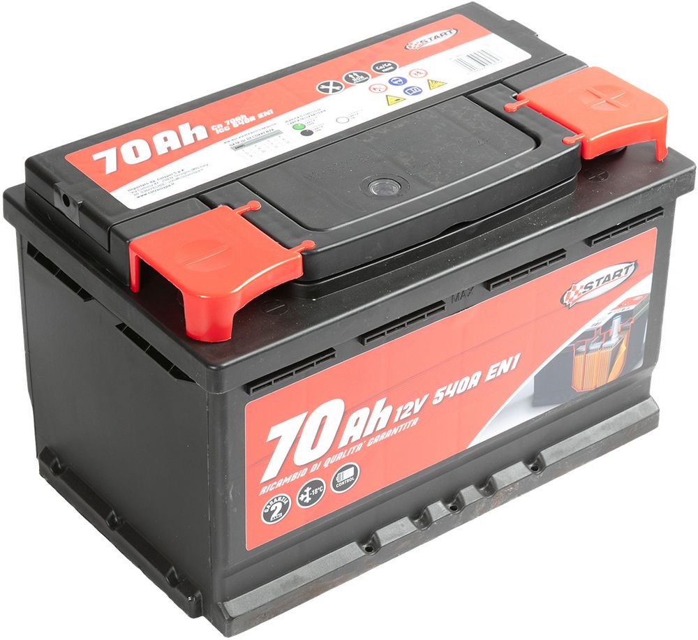 Batteria Auto 70Ah 12V 600A polo positivo destro cassetta L3B
