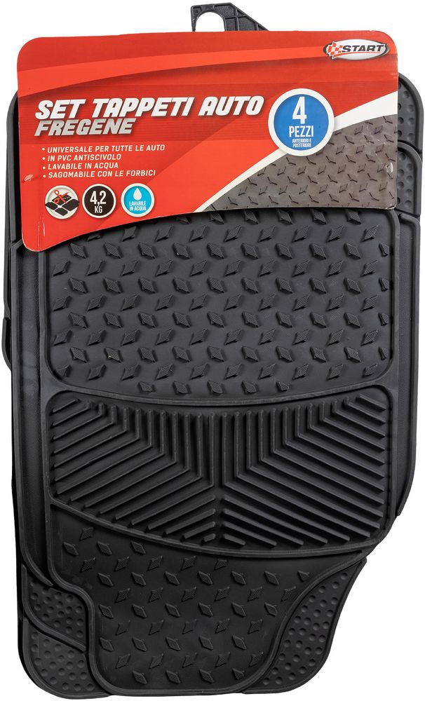 Set Completo Tappeti Fregene in pvc 4,20 kg- 4 pezzi universale - Image 5