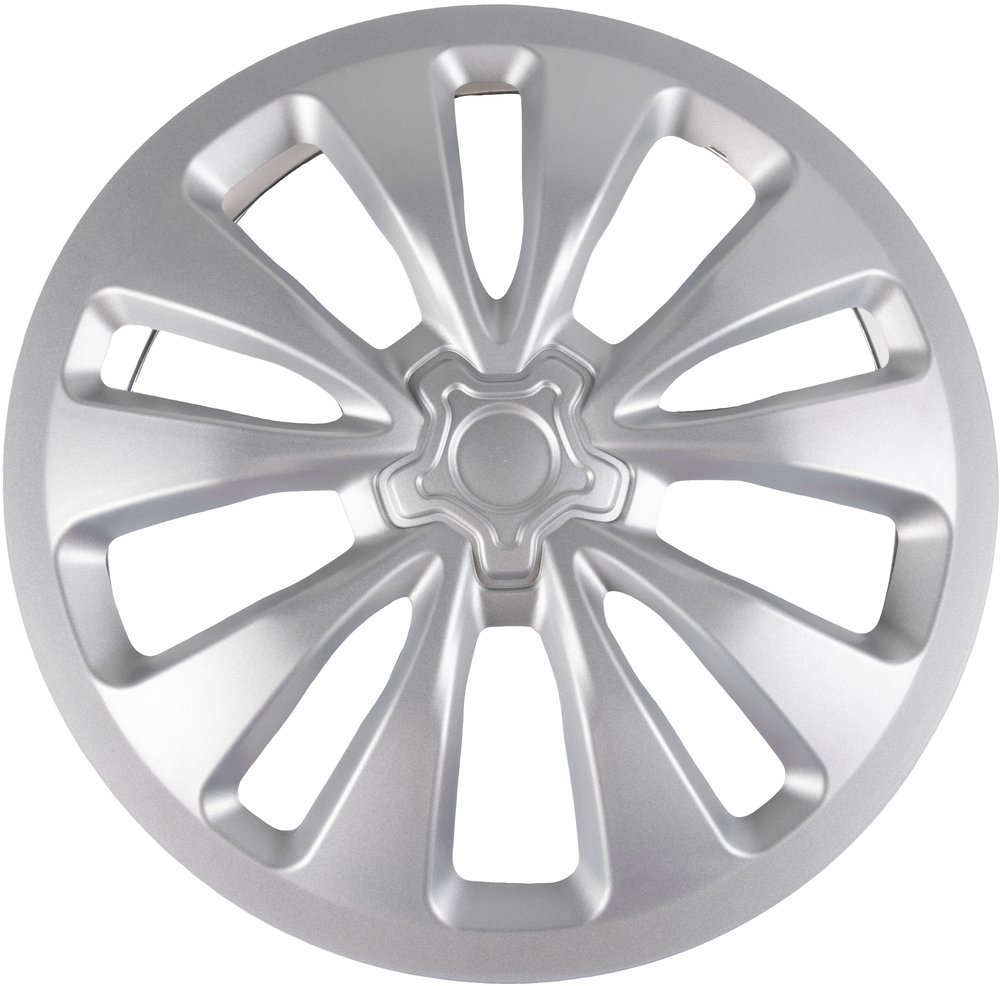 Borchie Copricerchio auto grigio singolo montecarlo 13'' in ABS