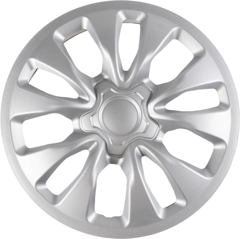 Borchie Copricerchio auto grigio singolo monte carlo 14'' in ABS